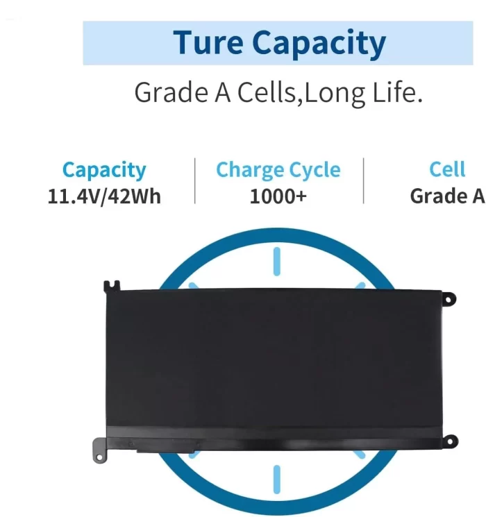 WDX0R Laptop Battery For DELL Inspiron 42Wh 15 5567 5568 13 5368 7368 7569 7579 - Image 2